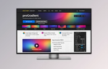proGradient - Animated gradients for Ae by <span class='badge badge-warning'>Aescripts</span> (v1.0 for <span class='badge badge-warning'>Win</span>)