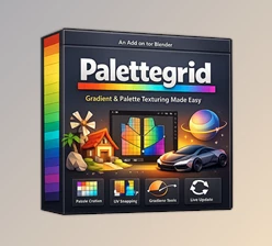 Palettegrid - Blender Addon by Superhivemarket (v1.2.1)