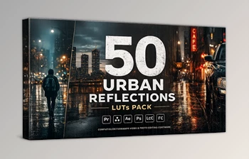 50 Urban Reflections LUTs <span class='badge badge-warning'>Pack</span> by FilterGrade