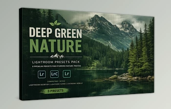 Deep Green Nature - <span class='badge badge-warning'>Lightroom</span> <span class='badge badge-warning'>Presets</span> Pack by FilterGrade