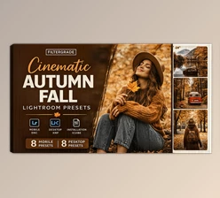 Cinematic Autumn Fall - Lightroom Presets by FilterGrade