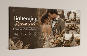 Bohemian Brown Look: Instagram <span class='badge badge-warning'>Presets</span> for <span class='badge badge-warning'>Lightroom</span> by AAAPresets