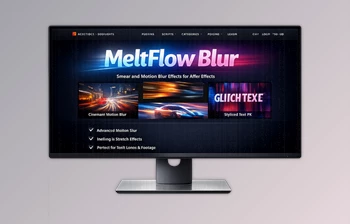 MeltFlow Blur: melting-style blur in Ae by <span class='badge badge-warning'>Aescripts</span> (v1.0)