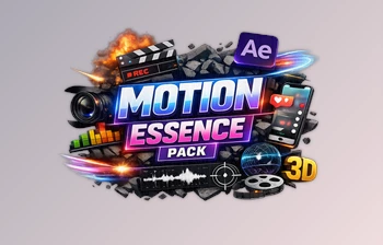 <span class='badge badge-warning'>Motion</span> Essence Pack for After Effects by Editingshift