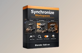 Synchronize <span class='badge badge-warning'>Workspaces</span> - <span class='badge badge-warning'>Blender</span> Addon by Superhivemarket (v1.11)