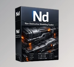 ND: Non-Destructive Modeling Blender Addon by Superhivemarket (v1.42.0)