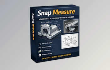Snap Measure - Blender Addon by <span class='badge badge-warning'>Superhivemarket</span> (v2.4.6)