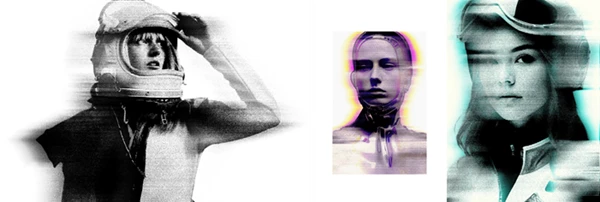 Bad Color Print Photo Effect