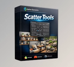 Scatter Tools - Object Distribution Tool for 3ds Max by Spline Dynamics (v1.02)
