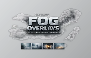 <span class='badge badge-warning'>Cinematic</span> Fog Overlays: Atmospheric Smoke Effects Pack For DVR (Videohive 63163585)