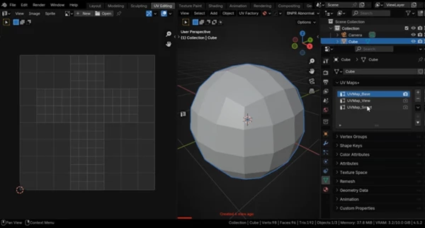 UV Maps Plus