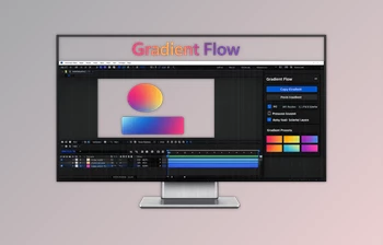 Gradient Flow - Copy And Paste Gradients in Ae by <span class='badge badge-warning'>Aescripts</span> (v1.0)