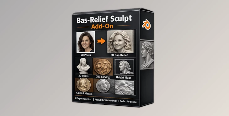 Bas-Relief Sculpt Add-On
