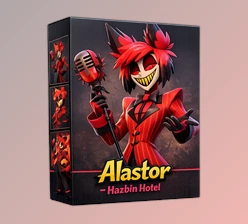 Alastor – Hazbin Hotel for Blender by Gumroad