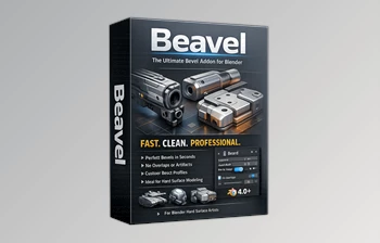 Beavel - Blender Addon by Gumroad (Egret <span class='badge badge-warning'>Art</span> Studio)