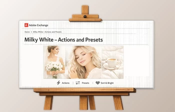 Milky White - Actions and <span class='badge badge-warning'>Presets</span> by Hydrozi (Adobe Exchange)