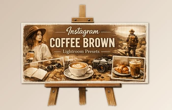Instagram Coffee Brown - <span class='badge badge-warning'>Lightroom</span> Presets by FilterGrade
