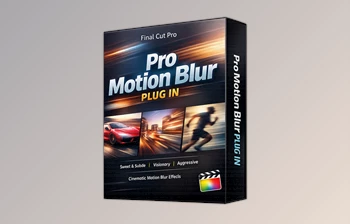 Pro Motion Blur - Plugin for <span class='badge badge-warning'>Final</span> Cut Pro by FCPX Full Access
