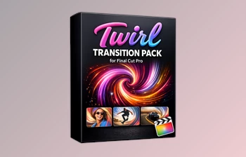 Twirl Transition Pack for <span class='badge badge-warning'>Final</span> Cut Pro X by Ryan Nangle (on FinalcutPlugs)