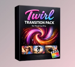 Twirl Transition Pack for Final Cut Pro X by Ryan Nangle (on FinalcutPlugs)