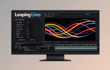 Looping Lines - Ae <span class='badge badge-warning'>Plugin</span> by Aescripts (v1.0.1)