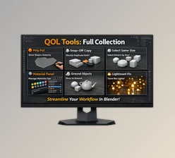 Qol Tools - Blender Addon by Superhivemarket (v5.1.0 Full Collection)
