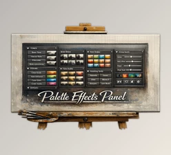 Palette Effects Panel for Adobe Photoshop by f64elite (v2.0.1)