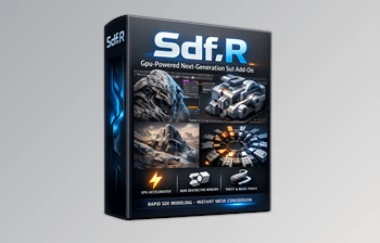Sdf.R - Gpu-Powered Sdf for <span class='badge badge-warning'>Blender</span> by Superhivemarket (v15.9.9)