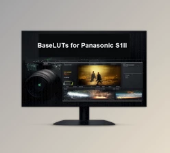 BaseLUTs for Panasonic S1II by Gamut (Rec709 and DaVinci Wide Gamut)