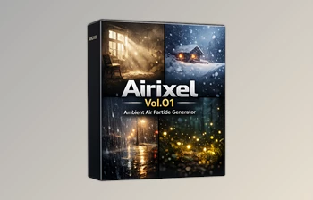 Airixel - Ambient Air Particle <span class='badge badge-warning'>Generator</span> for <span class='badge badge-warning'>Blender</span> by Superhivemarket (Vol.01)