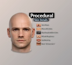 Procedural Skin Details for Blender by Superhivemarket (v1.05)