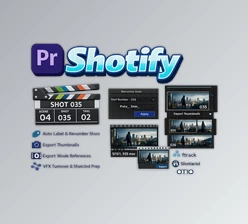 Shotify - Premiere Pro Shot Management by Aescripts (v1.0.7)