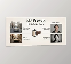 KB Presets - Film Mini Pack by KATIE BERTAGNOLLI (Desktop & Mobile Bundle)