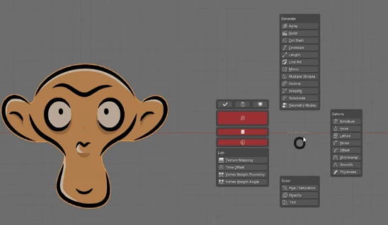 Old Modifier Menu