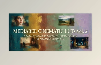 MEDIABEE <span class='badge badge-warning'>CINEMATIC</span> LUTS (Vol. 2) by Mediabee