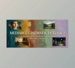 MEDIABEE CINEMATIC LUTS (Vol. 2) by Mediabee