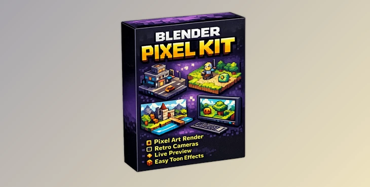 Blender Pixel Kit