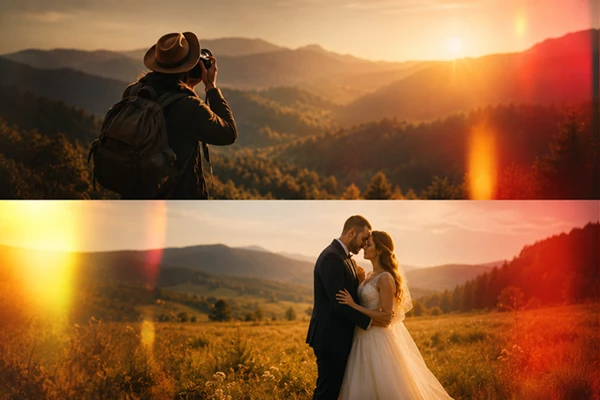Subtle Light Leak Overlay Pack