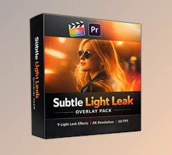 Subtle Light Leak Overlay Pack by FCPX Full Access