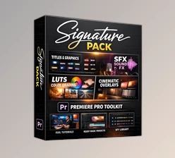 Signature Pack and Tutorials for Premiere Pro by Fine Cut