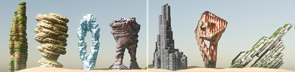 Rock Form Designer & Generator