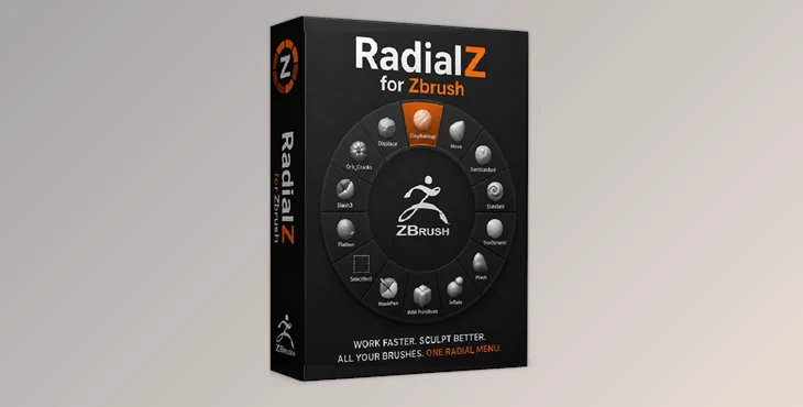 RadialZ for Zbrush