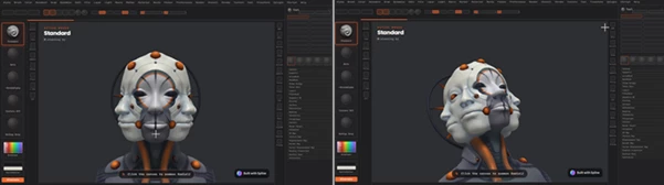 RadialZ for Zbrush