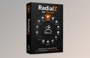 RadialZ for Zbrush (v1.4.4 for <span class='badge badge-warning'>Win</span>)