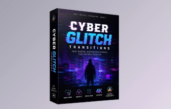 Cyber Glitch Transitions Fast Digital Distortion <span class='badge badge-warning'>FX</span> <span class='badge badge-warning'>Pack</span> For DVR (Videohive 61527965)