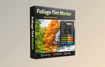Foliage Tint Master by Gumroad (for 3ds Max 2021-2026 - <span class='badge badge-warning'>Win</span>)