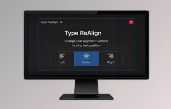 Type ReAlign - Ae Plugin by <span class='badge badge-warning'>Aescripts</span> (v1.0.2 for <span class='badge badge-warning'>Win</span>, <span class='badge badge-warning'>Mac</span>)