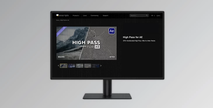 High Pass for AE