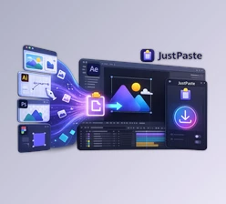 JustPaste - After Effects Tool by Aescripts (v1.0 for Win, Mac)
