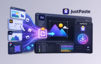 JustPaste - After Effects Tool by <span class='badge badge-warning'>Aescripts</span> (v1.0 for <span class='badge badge-warning'>Win</span>, <span class='badge badge-warning'>Mac</span>)